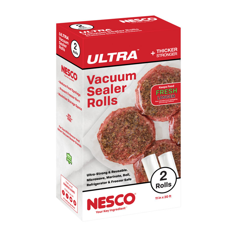 Rouleau Nesco HD contre, 11 po x 19,7 pi, 2 rouleaux