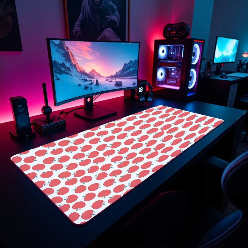 Polyester Desk Pad, 31.5x15.5