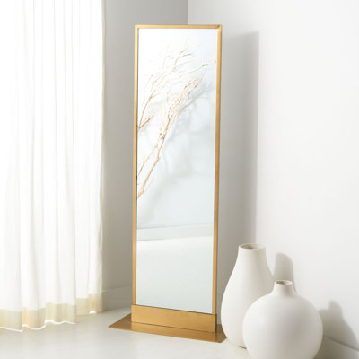 Metal Flat Floor Mirror