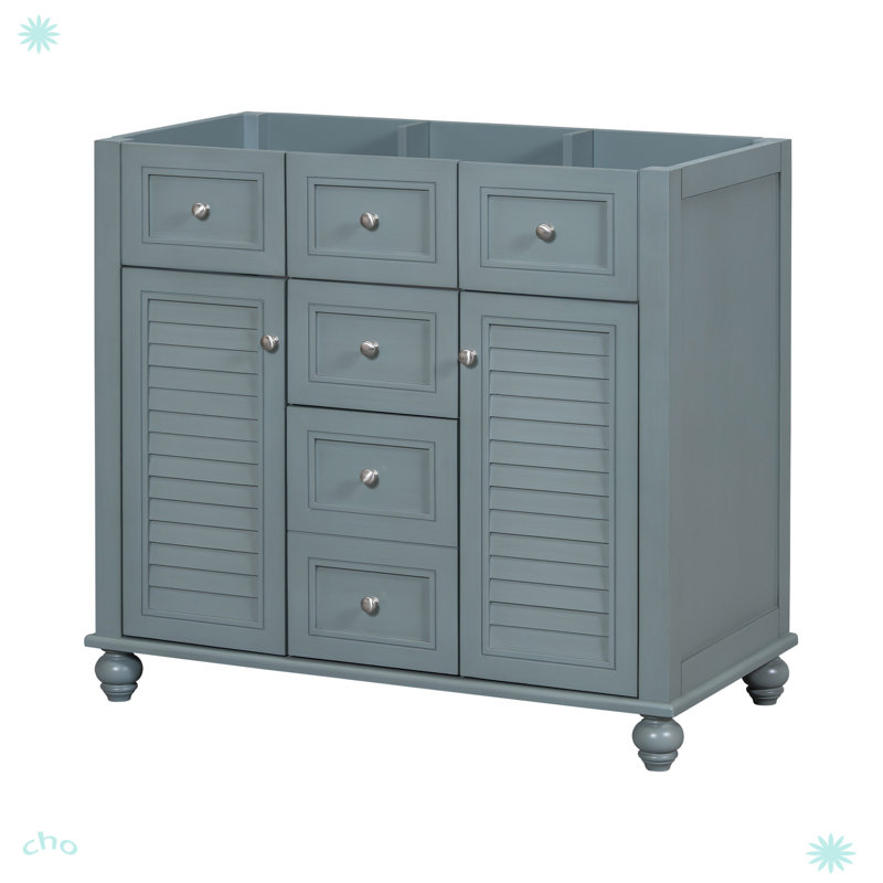 36" Bathroom Vanity Cabinet Without Sink