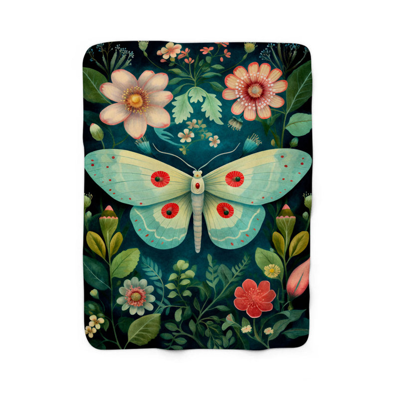 Throw Blanket, 80" L x 60" W