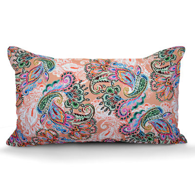 Outdoor Reversible Throw Pillow
