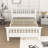Domonick Wooden Platform Bed with Headboard-723983692-723983693