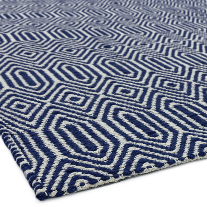 Aailyah Geometric Flatweave Area Rug, Rectangle 200 x 300cm