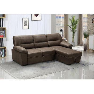 Upholstered L-Shaped Sectional Right Hand Facing