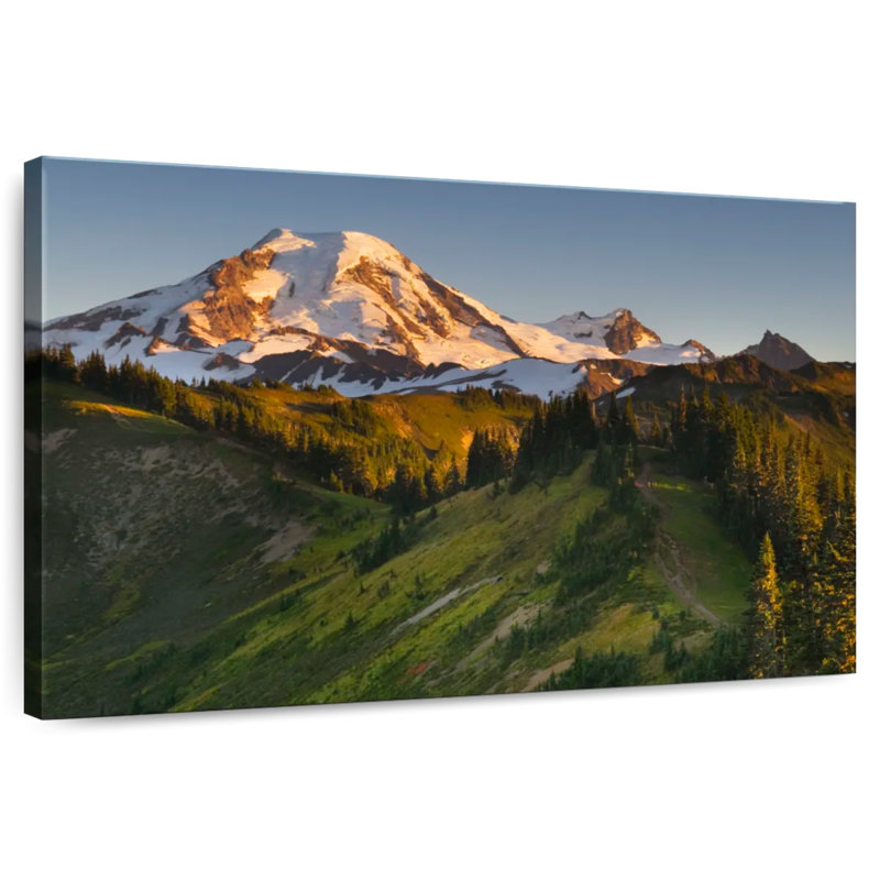 Alvord Sunrise Over Mt. Baker, H 20 po x l 30 po