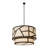 Cresie 8 - Light Dimmable Drum Chandelier