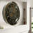 THE GEARS CLOCK Wall Clock with Real Moving Gears IR-LI_ 24 in Round BRONZE-DARK