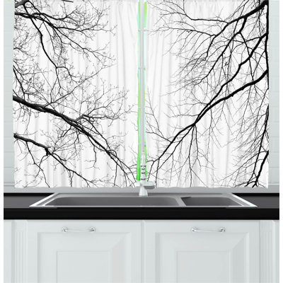 Pointed Kitchen Curtain