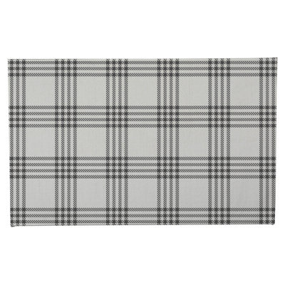 Christopher's Plaid Non-Skid Bath Mat