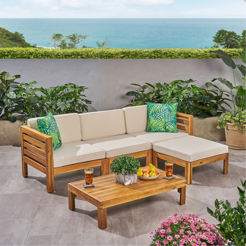 CAMBRIDGE L SHAPE SOFA SET, Beige