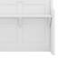 Lit escamotable avec bureau et tablettes de rangement-217237457