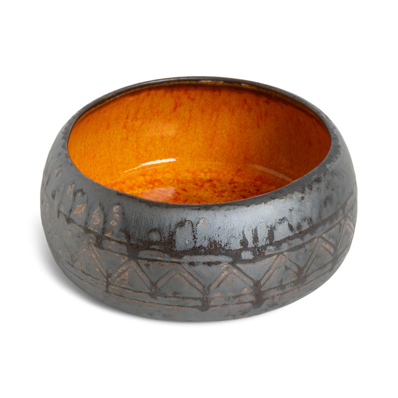 Amber Round Cereal Bowl