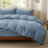 Bedsure Duvet Cover Queen Size with Fitted Sheet - 4 Pieces Prewashed Cotton-Like Extra Soft Bedding Set-106246520-106246521