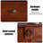 Nut-brown Solid Wood Sideboard