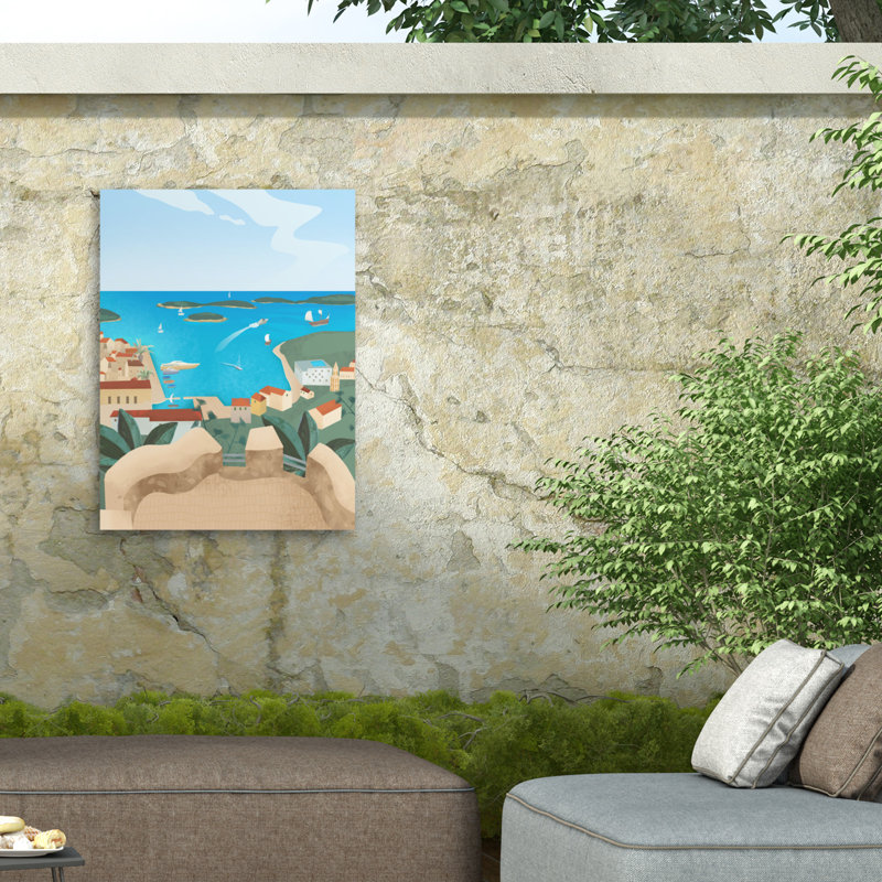 «Bologro Island» sur impression sur toile, H 19 po x l 14 po