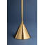 Salma Rechargeable Floor Lamp in Aged Brass