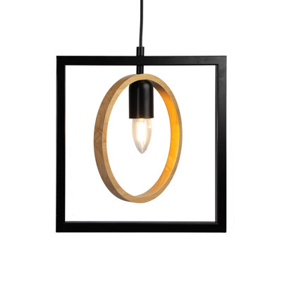 1 - Light Matte Black Pendant