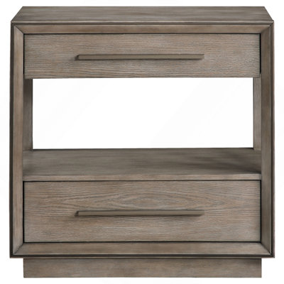 Table de chevet 2 tiroirs