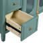 Meuble-lavabo de salle de bain avec 2 portes à fermeture douce