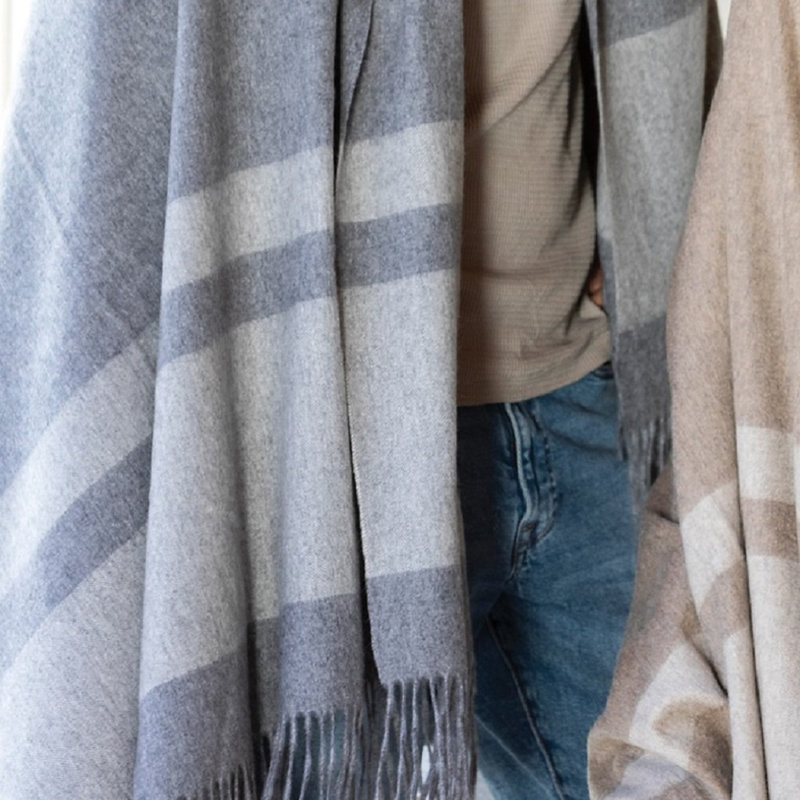 Throw Blanket, Gray