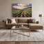 Art mural sur toile beige avec villes «Napa Valley CA»-1111692684