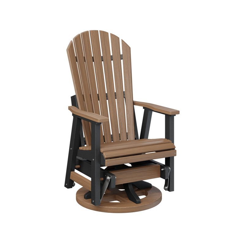 Fauteuil oscillant berlinois berlinois berlinois, Antique Mahogany Top/Black Base