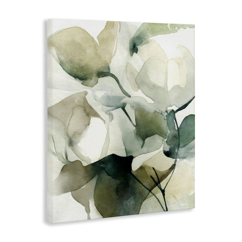 «Flowing Floral Branches Canvas», conception par Svetlana Aleynikova, H 48 po x l 36 po
