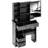 Small Size Left Drawer Desktop Vanity Table + Cushioned Stool, Extra Large Sliding Mirror, Multi Layer, High Capacity Storage Fashionable Dresser, Suitable For Small Space, EPA,GCC,UL Certificate-489521137