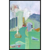 Sailboat Marina Giclee On Canvas by Jill Krasner