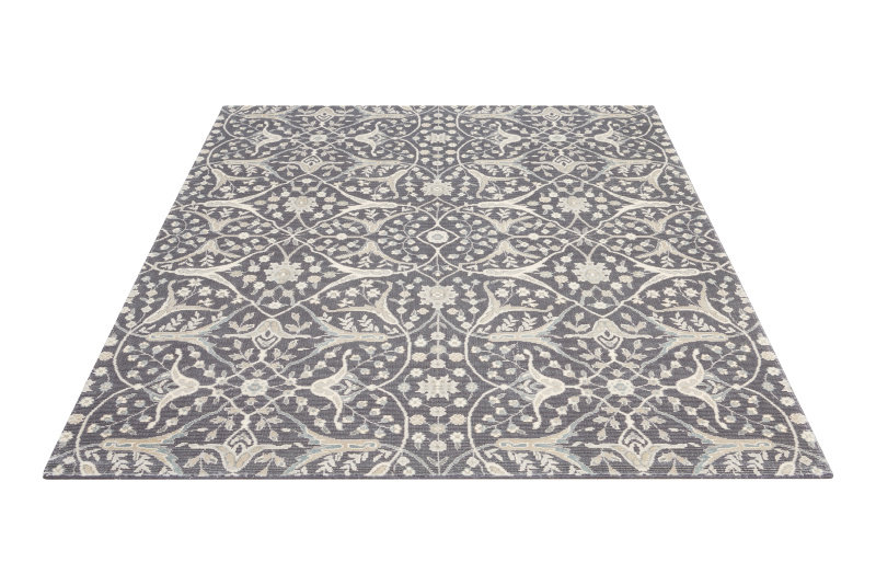 Mahika Viscose Abstract Indoor Rug, Rectangle 7'6" x 10'6"