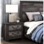 Table de chevet 2 pour chambre à coucher en gris - qualité de fabrication