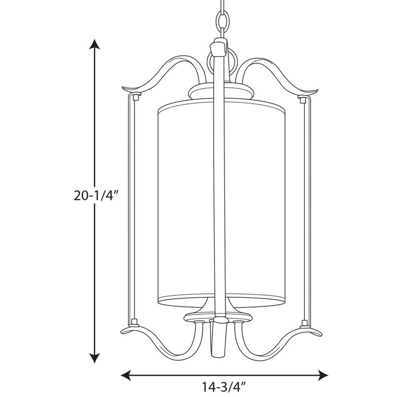 Armindo Dimmable Lantern Geometric Chandelier, Antique Bronze