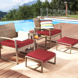 Outdoor Removable Seat Cushion (Set of 2)