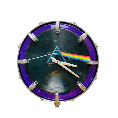 Pink Floyd Wall Clock -  Rocking The Clock, DRM-CLK-RAINBOW-F