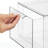 Stackable Plastic Storage Organizer Bins With Pull-Out Drawer For Closet, Cabinet, Shelf, And Dresser Organization - Clear