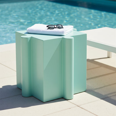 Table d'appoint casse-tête, idéale pour l'intérieur et l'extérieur
