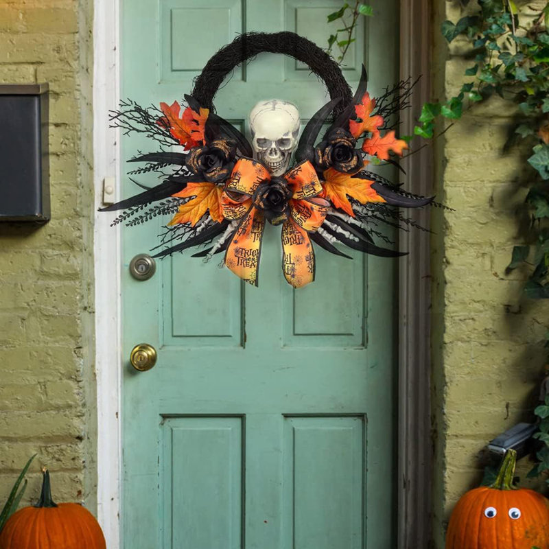 Faux Polyester 13.74'' Wreath