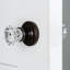 Classic Rosette with Crystal Door Knob-1055587132