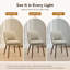 Chaises de salle à manger rembourrées Modern Wood-1903439878