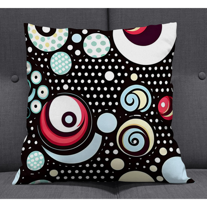 Coussin décoratif, Housse de coussin seulement - sans coussin, H 16 po x l 16 po