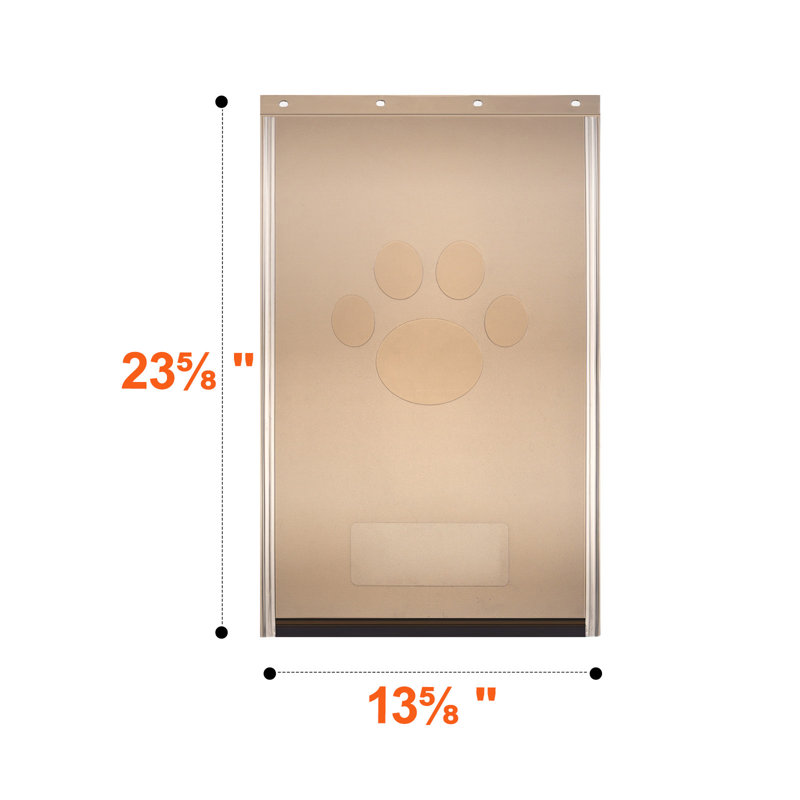 Pet Door Replacement Flap Compatible with Pet Doors, 60cm H x 34.6cm W x 0.5cm D