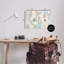Patchy Muted Pastel Abstract  2 PC Wall Plaque Art Set by Grace Popp