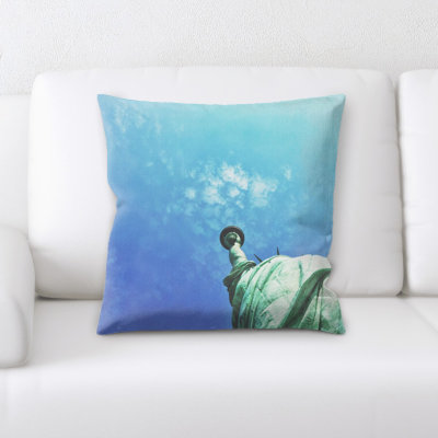 Microsuede Reversible Throw Pillow