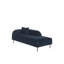 Masuda Velvet Chaise Lounge