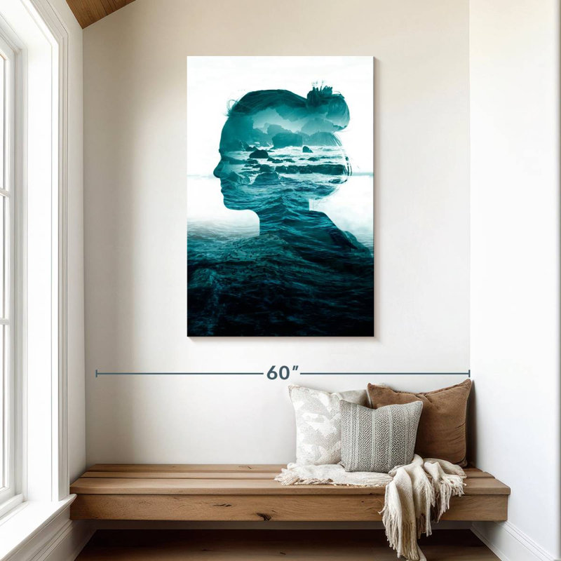 Leisha The Sea Inside, 45" H x 30" W