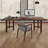 Tan Rectangular Solid Wood desk-701189712