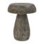 Table d'appoint en forme de champignon, couleur naturelle, design unique, pour livres et boissons, plateau de 13,2 po de hauteur, matériau de 20,5 po de hauteur, différentes pièces fantaisistes, diamètre