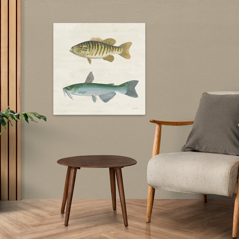 Waters Edge Ii, art contemporain, H 24 po x l 24 po