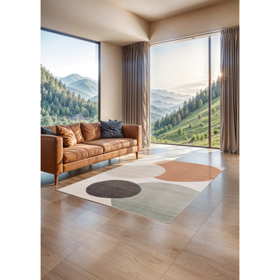 Geometric Shapes Area Rug